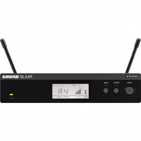 Receptor inalámbrico BLX4 enracable. 518-542MHz.