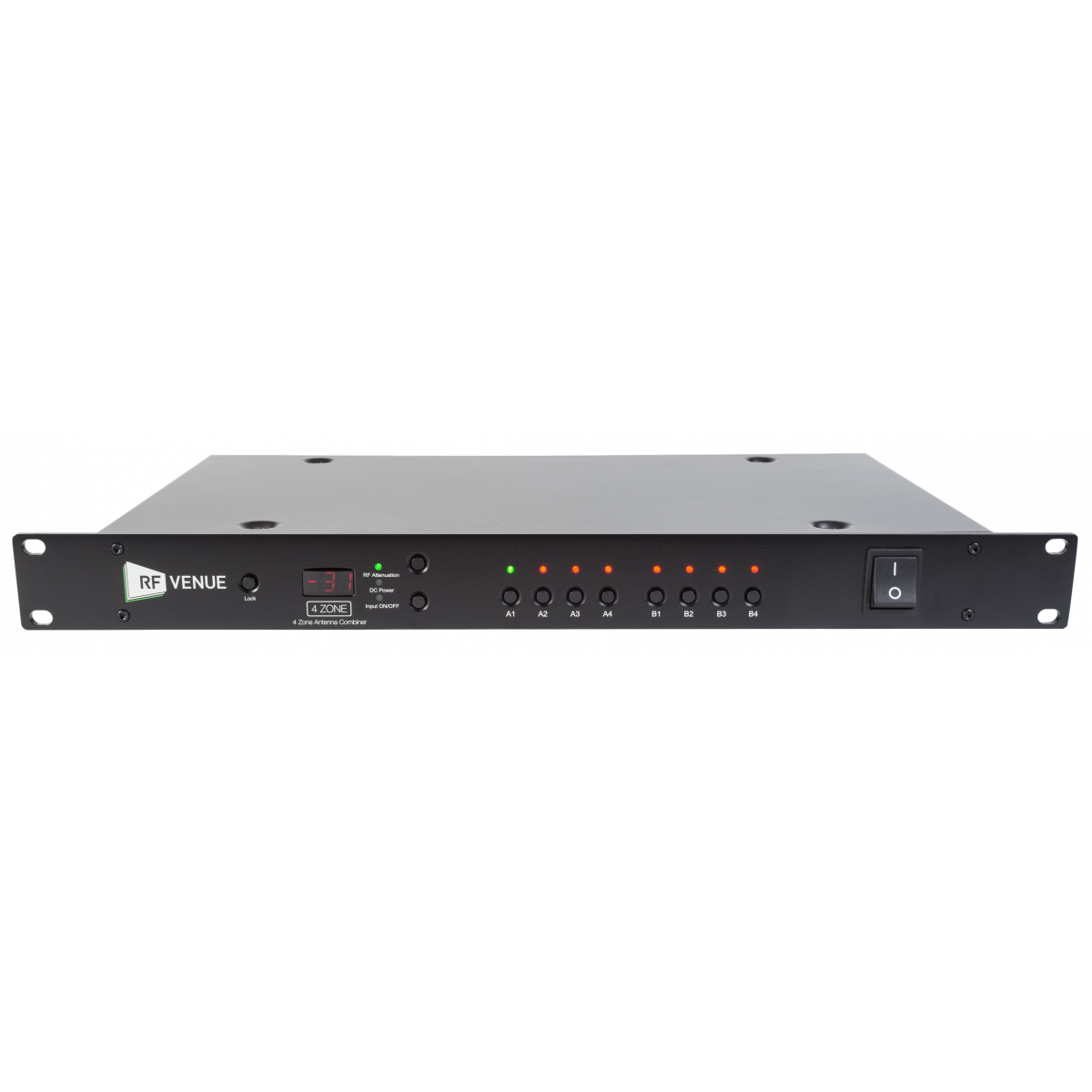 Combinador de antenas de 4 zonas. Combina hasta 4 pares de antenas. 470-960