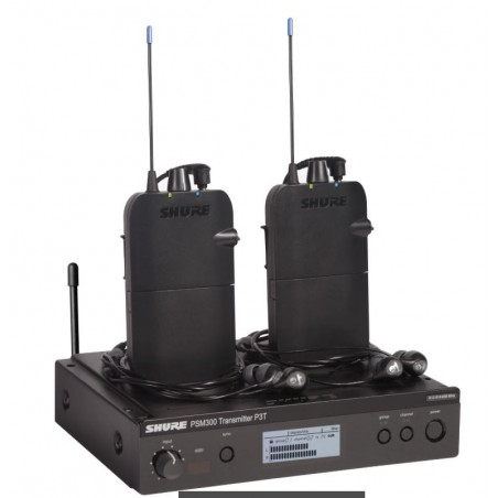 Kit PSM300 con 1 P3T, 2 P3R, 2 SE112-GR. 606-630 MHz.