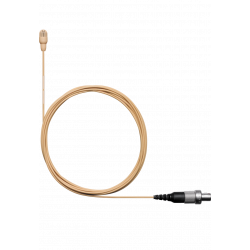 Lavalier Omni. Natural. Sensibilidad Baja. Cable 1.1mm LEMO. Beige.