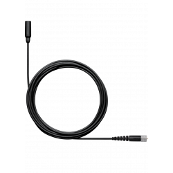 Lavalier Omni. Palabra. Sens. Baja. Cable 1.6mm MDOT. Negro. Acc Inc