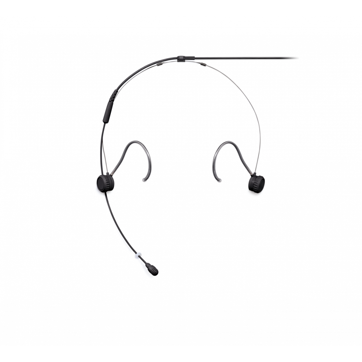 Diadema Omnidireccional. Cable 1.6mm MTQG. Negro.