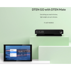 Dispositivo todo-en-uno de colaboración táctil para convertir cualquier display en un equipo ZOOM,