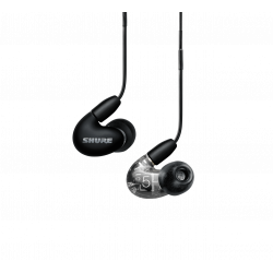 Auriculares AONIC5 con cable removible RMCE-UNI. Micro y control. Negro