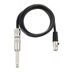 Cable Jack/TA4F de 0,75m para conectar instrumentos a emisores de petaca