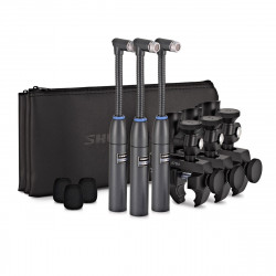 Pack 3 micrófonos Beta 98AMP/C con pinzas universales A75M