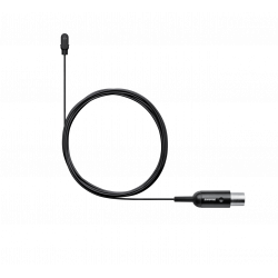 Lavalier Omni. Waterproof Cable 1.6mm MTQG-A. Negro