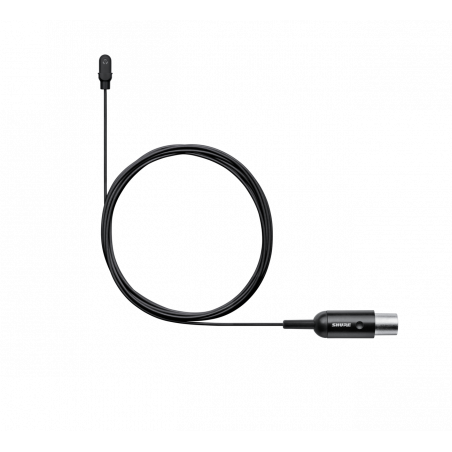 Lavalier Omni. Waterproof Cable 1.6mm MTQG-A. Negro
