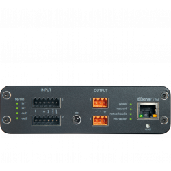 Interfaz de Audio 2 canales Dante-Analógico/Analógico a DANTE. Euroblock