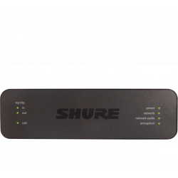 Interfaz de Audio DANTE 4/2, Analógico 1/1 y USB 1/1. Conexión USB