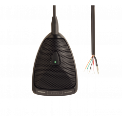Mic. mini Superficie Cardioide Interruptor y LED. Cable sin terminación.