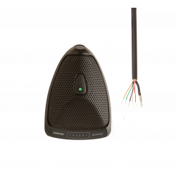 Mic. mini Superficie cardioide Interruptor y LED. Salida cable inferior.