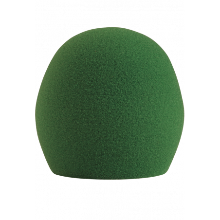 Paravientos para SM58 y otros micrófonos. Color Verde.