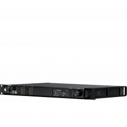 Receptor Dual 1U Rack con cable Euro Power y SIN accesorios. 470-636MHz.
