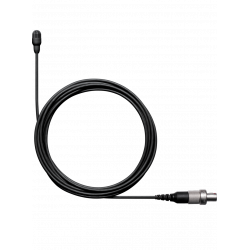 Lavalier Omni. Natural. Sensibilidad Alta. Cable 1.6mm LEMO. Negro