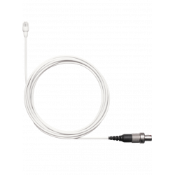 Lavalier Omni. Natural. Sensibilidad Alta. Cable 1.6mm LEMO. Blanco