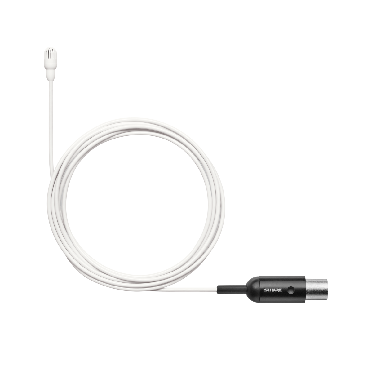 Lavalier Omni. Natural. Sensibilidad Alta. Cable 1.6mm MTQG. Blanco