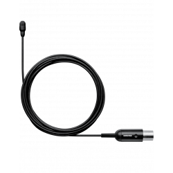 Lavalier Omni. Natural. Sensibilidad Baja. Cable 1.6mm Conector MTQG. Negro