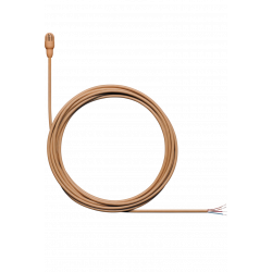 Lavalier Omni. Natural. Sens. Baja. Cable 1.6mm N/C Cacao. Acc Inc