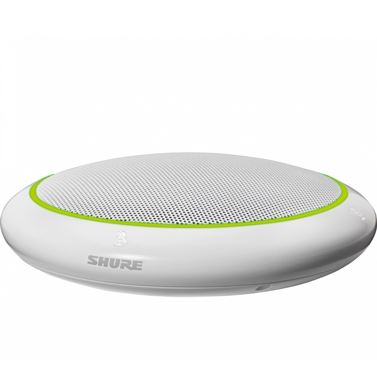 Micrófono Array de Sobremesa con patrón seleccionable. Color blanco.