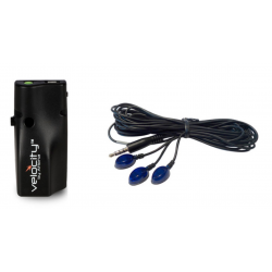 Velocity Control Kit PoE con AT-VCC y un cable IR con tres emisores.