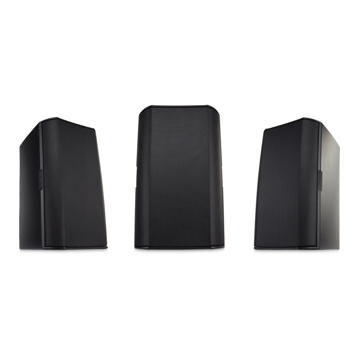 Caja superficie ABS 2 vias 5.25", 115º. 60W 70/100V, 8Ω. Negro.