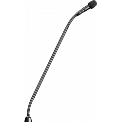 Micrófono DualFlex 38cm Led Bicolor Cardioide. Sin Previo. Negro