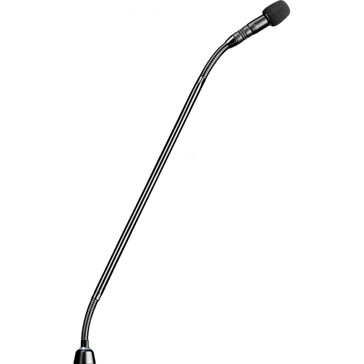 Micrófono DualFlex 38cm Led Bicolor Cardioide. Sin Previo. Negro