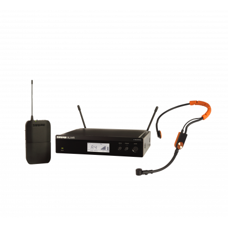 Sistema inalámbrico SM31FH de Diadema con receptor enracable. 606-630MHz.