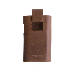 Funda de cuero para transporte y protección del amplificador SHA900.