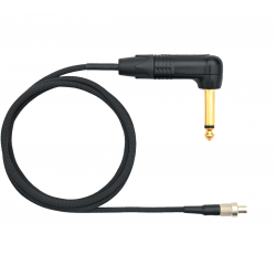Cable Jack  ¼” acodado/LEMO3 para conectar instrumentos a Tx de petaca