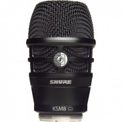 Capsula inalambrica KSM8. Color negro.