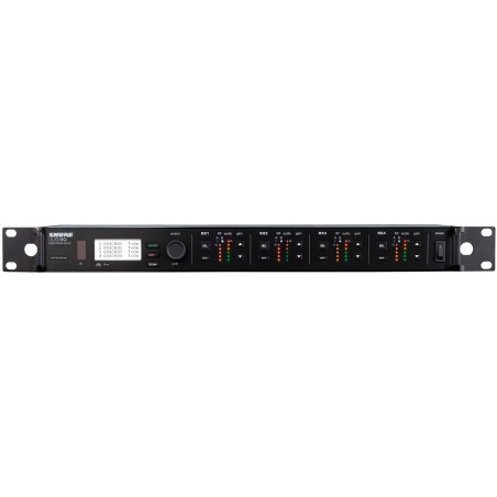Receptor Digital Cuádruple 1U rack. 606-670 MHz.