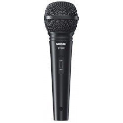 Micrófono Din. Multiusos con Interruptor y Cable XLR / XLR. Rejilla Negra.