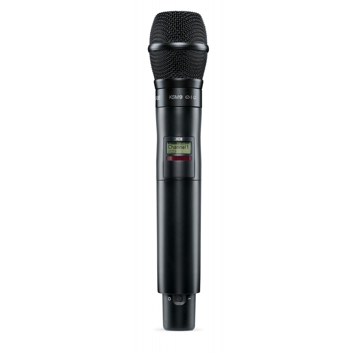 Transmisor de mano con Cápsula KSM9. Color negro. 470 - 636 MHz