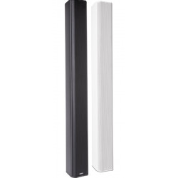 Columna 16x 2.75", 150x15º. 120W 70/100V, 200W 8Ω. Negro.
