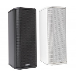 Columna 4x 2.75", 150x35º. 30W 70/100V, 60W 16Ω. Blanco.
