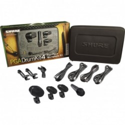 Kit micrófonos para bateria incluye 1xPGA52 1xPGA57 2xPGA56