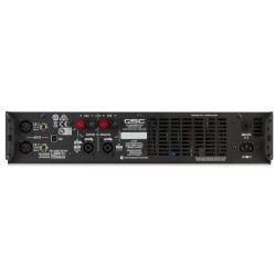 Etapa de Potencia 2x400W@8Ω, 2x600W@4Ω. Clase D. Pantalla LCD. DSP. 2U