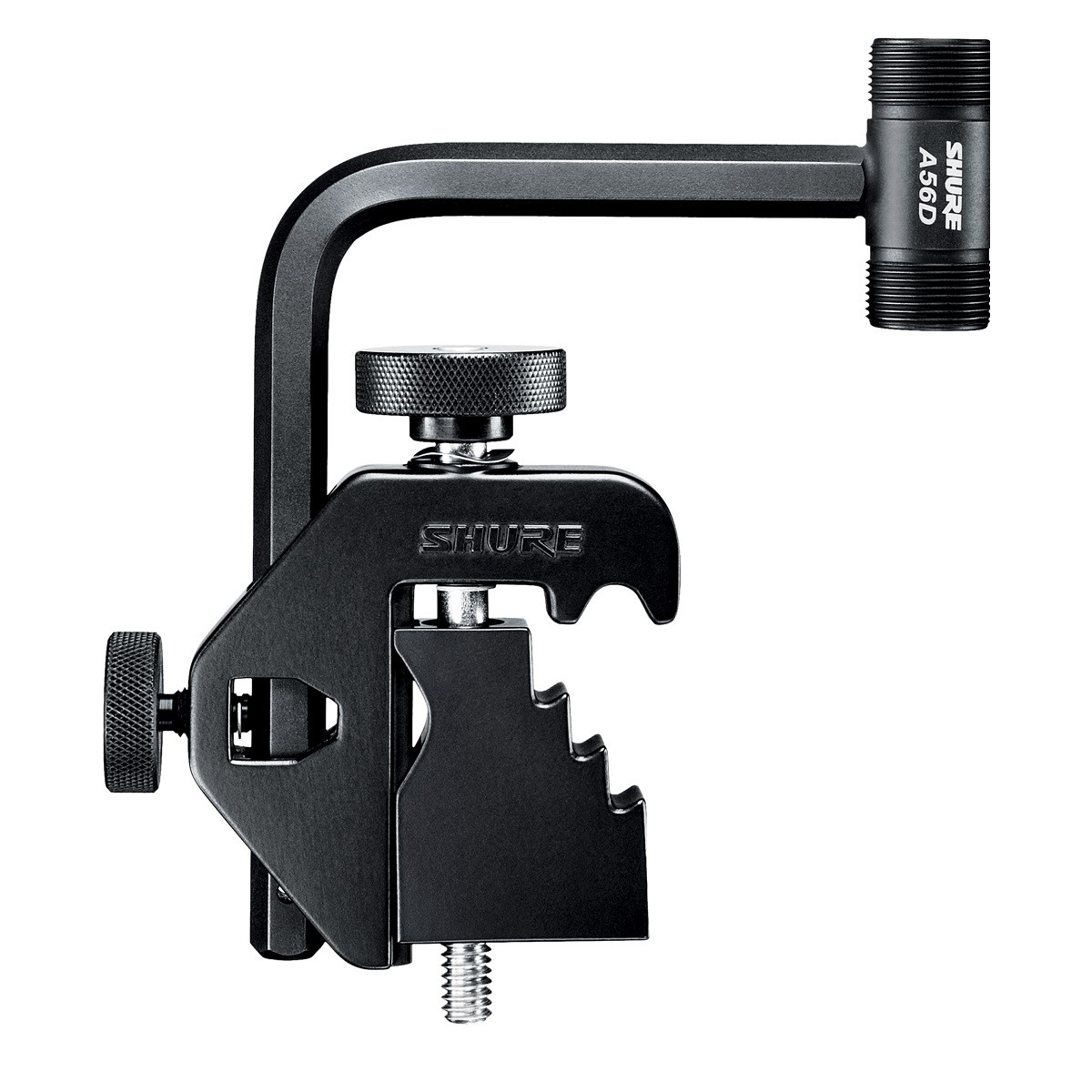 Pinza universal para instalación de micros en batería y percusión