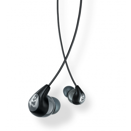 Auriculares Intracanal Aislantes. Color Gris.