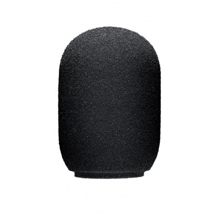 Paravientos de gran tamaño para micrófono SM7. Negro.