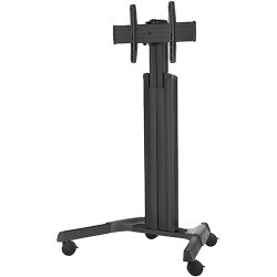 MPAUB, Medium Fusion® Manual Height Adjustable Mobile AV Cart