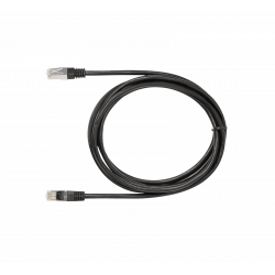 Conexión RJ45 con cable STP CAT5E DCS-LAN color negro 2 metro