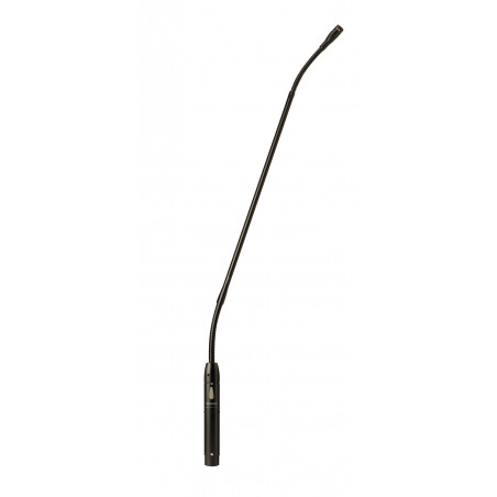 Micrófono Flexo 45cm para conferencias. Interruptor y Led