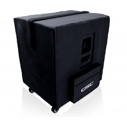 Funda acolchada Subwoofer P.A móvil autoamplificado 1000W Woofer 18".