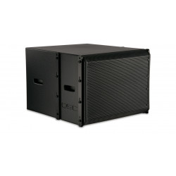 Subgrave ILA. 850W RMS. 1x 18" 8Ω. Sistema de rigging integrado. Negro.