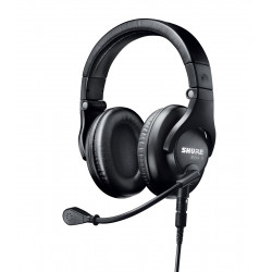 Micrófono de Diadema con Doble Auricular para Broadcast. Sin cable
