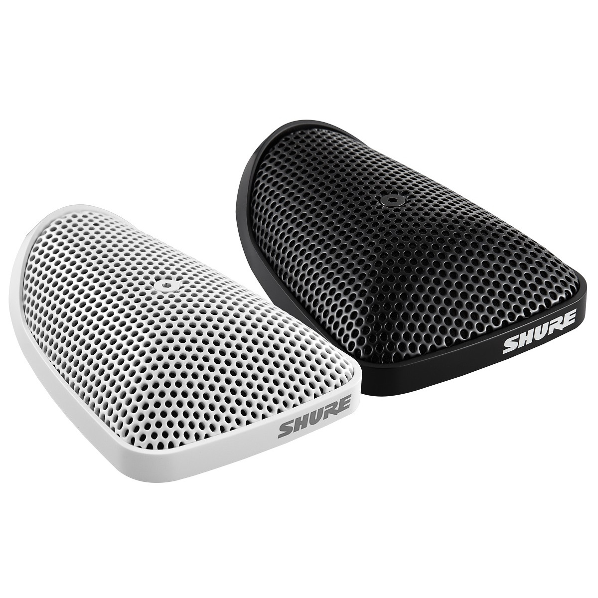 Micrófono de Superfície Electret con cápsula Cardioide. Color blanco.