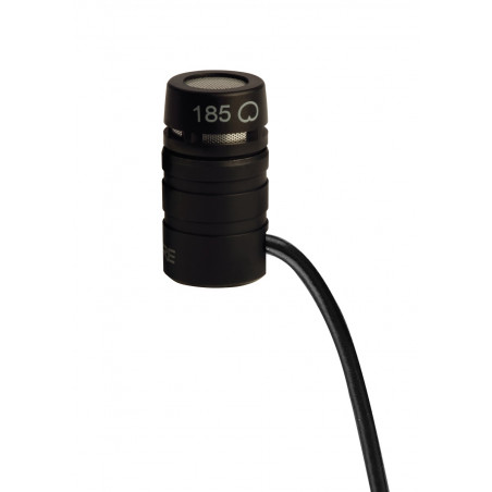 Micrófono Lavalier Supercardioide conector XLR - Color negro.